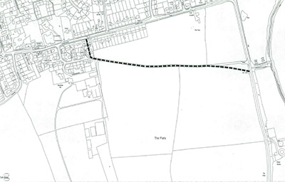 DMMO Register location map for 006 :Church Lane to Carr Lane.