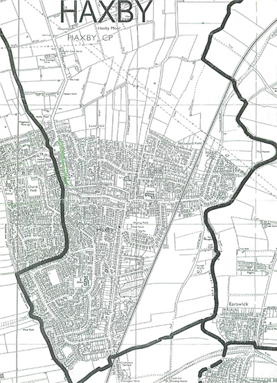 DMMO Register location map for 015: Sandy Lane.