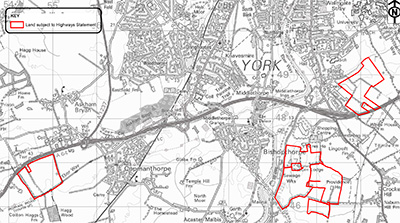 Section 31(6) Deposit Register location map for 024: Land at Lodge Farm Fulford