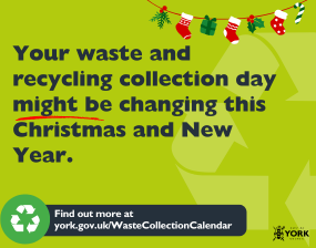 Christmas waste dates