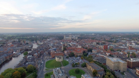 aerial image of York